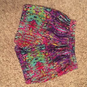 Multicolor Dressy Shorts